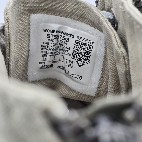 Sperry Women's X Rebecca Minkoff Fashion Boot/High-Top Canvas Sneakers, Tan, 7.5 - Picture 12 of 16